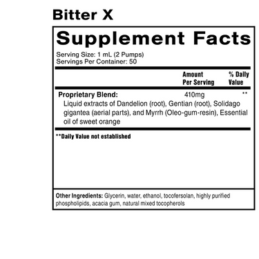 DR SHADE'S BITTER X